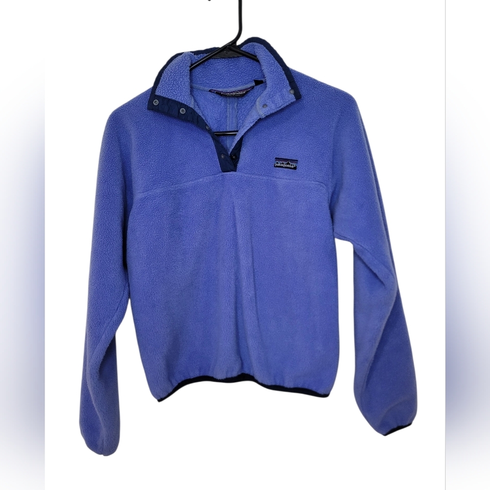 Patagonia Kids Purple Fleece Sweater 9/10